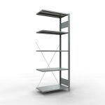Anbauregal, Fachbodenregal Stecksystem MULTIplus150, 2000...