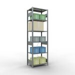 Grundregal, Fachbodenregal Stecksystem MULTIplus150, 2500...