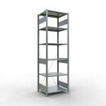 Grundregal, Fachbodenregal Stecksystem MULTIplus150, 2500...