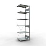 Anbauregal, Fachbodenregal Stecksystem MULTIplus150, 2500...