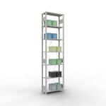 Grundregal, Fachbodenregal Stecksystem MULTIplus150, 3000...