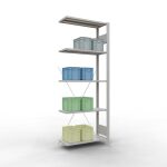 Anbauregal, Fachbodenregal Stecksystem MULTIplus150, 2000...