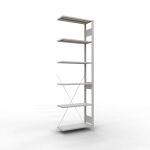 Anbauregal, Fachbodenregal Stecksystem MULTIplus150, 2500...