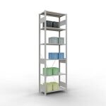 Grundregal, Fachbodenregal Stecksystem MULTIplus150, 2500...