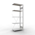 Anbauregal, Fachbodenregal Stecksystem MULTIplus150, 2000...