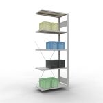 Anbauregal, Fachbodenregal Stecksystem MULTIplus150, 2000...
