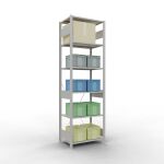 Grundregal, Fachbodenregal Stecksystem MULTIplus150, 2500...