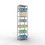 Grundregal, Fachbodenregal Stecksystem MULTIplus150, 3000...