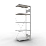 Anbauregal, Fachbodenregal Stecksystem MULTIplus150, 2000...