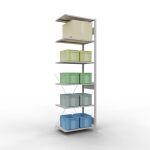 Anbauregal, Fachbodenregal Stecksystem MULTIplus150, 2500...