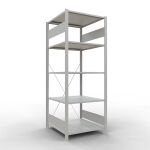 Grundregal, Fachbodenregal Stecksystem MULTIplus150, 2000...