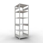 Grundregal, Fachbodenregal Stecksystem MULTIplus150, 2500...