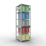 Grundregal, Fachbodenregal Stecksystem MULTIplus150, 2500...