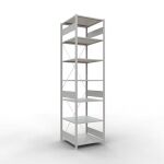 Grundregal, Fachbodenregal Stecksystem MULTIplus150, 3000...