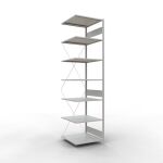 Anbauregal, Fachbodenregal Stecksystem MULTIplus150, 3000...