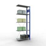 Anbauregal, Fachbodenregal Stecksystem MULTIplus150, 2000...