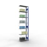 Anbauregal, Fachbodenregal Stecksystem MULTIplus150, 3000...