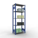 Grundregal, Fachbodenregal Stecksystem MULTIplus150, 2000...