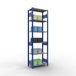 Grundregal, Fachbodenregal Stecksystem MULTIplus150, 2500...