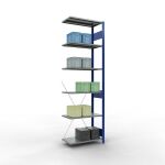 Anbauregal, Fachbodenregal Stecksystem MULTIplus150, 2500...
