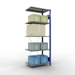 Anbauregal, Fachbodenregal Stecksystem MULTIplus150, 2000...