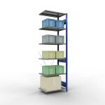 Anbauregal, Fachbodenregal Stecksystem MULTIplus150, 2500...