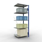 Anbauregal, Fachbodenregal Stecksystem MULTIplus150, 2000...