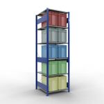 Grundregal, Fachbodenregal Stecksystem MULTIplus150, 2500...