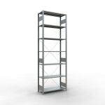 Grundregal, Fachbodenregal Stecksystem MULTIplus150, 3000...