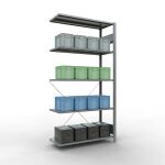 Anbauregal, Fachbodenregal Stecksystem MULTIplus150, 2000...