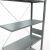 Anbauregal, Fachbodenregal Stecksystem MULTIplus150, 3000 x 1000 x 400 mm (HxBxT), 7 Fachböden, Kreuzstrebe, verzinkt