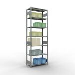 Grundregal, Fachbodenregal Stecksystem MULTIplus150, 3000...