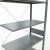 Anbauregal, Fachbodenregal Stecksystem MULTIplus150, 3000 x 1000 x 500 mm (HxBxT), 7 Fachböden, Kreuzstrebe, verzinkt