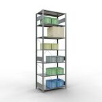 Grundregal, Fachbodenregal Stecksystem MULTIplus150, 3000...
