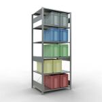 Grundregal, Fachbodenregal Stecksystem MULTIplus150, 2500...