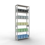 Grundregal, Fachbodenregal Stecksystem MULTIplus150, 2500...