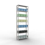 Grundregal, Fachbodenregal Stecksystem MULTIplus150, 3000...