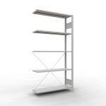 Anbauregal, Fachbodenregal Stecksystem MULTIplus150, 2000...
