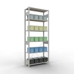 Grundregal, Fachbodenregal Stecksystem MULTIplus150, 2500...
