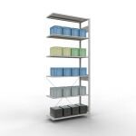 Anbauregal, Fachbodenregal Stecksystem MULTIplus150, 2500...