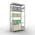 Grundregal, Fachbodenregal Stecksystem MULTIplus150, 2000...