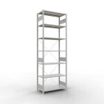 Grundregal, Fachbodenregal Stecksystem MULTIplus150, 3000...