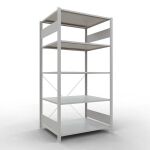 Grundregal, Fachbodenregal Stecksystem MULTIplus150, 2000...