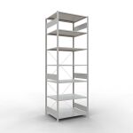 Grundregal, Fachbodenregal Stecksystem MULTIplus150, 3000...