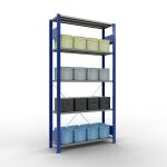 Grundregal, Fachbodenregal Stecksystem MULTIplus150, 2000...