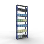 Grundregal, Fachbodenregal Stecksystem MULTIplus150, 3000...