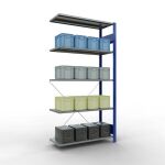 Anbauregal, Fachbodenregal Stecksystem MULTIplus150, 2000...