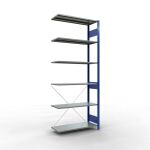 Anbauregal, Fachbodenregal Stecksystem MULTIplus150, 2500...