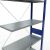 Anbauregal, Fachbodenregal Stecksystem MULTIplus150, 3000 x 1000 x 400 mm (HxBxT), 7 Fachböden, Kreuzstrebe, RAL 5010/verzinkt