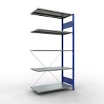 Anbauregal, Fachbodenregal Stecksystem MULTIplus150, 2000...